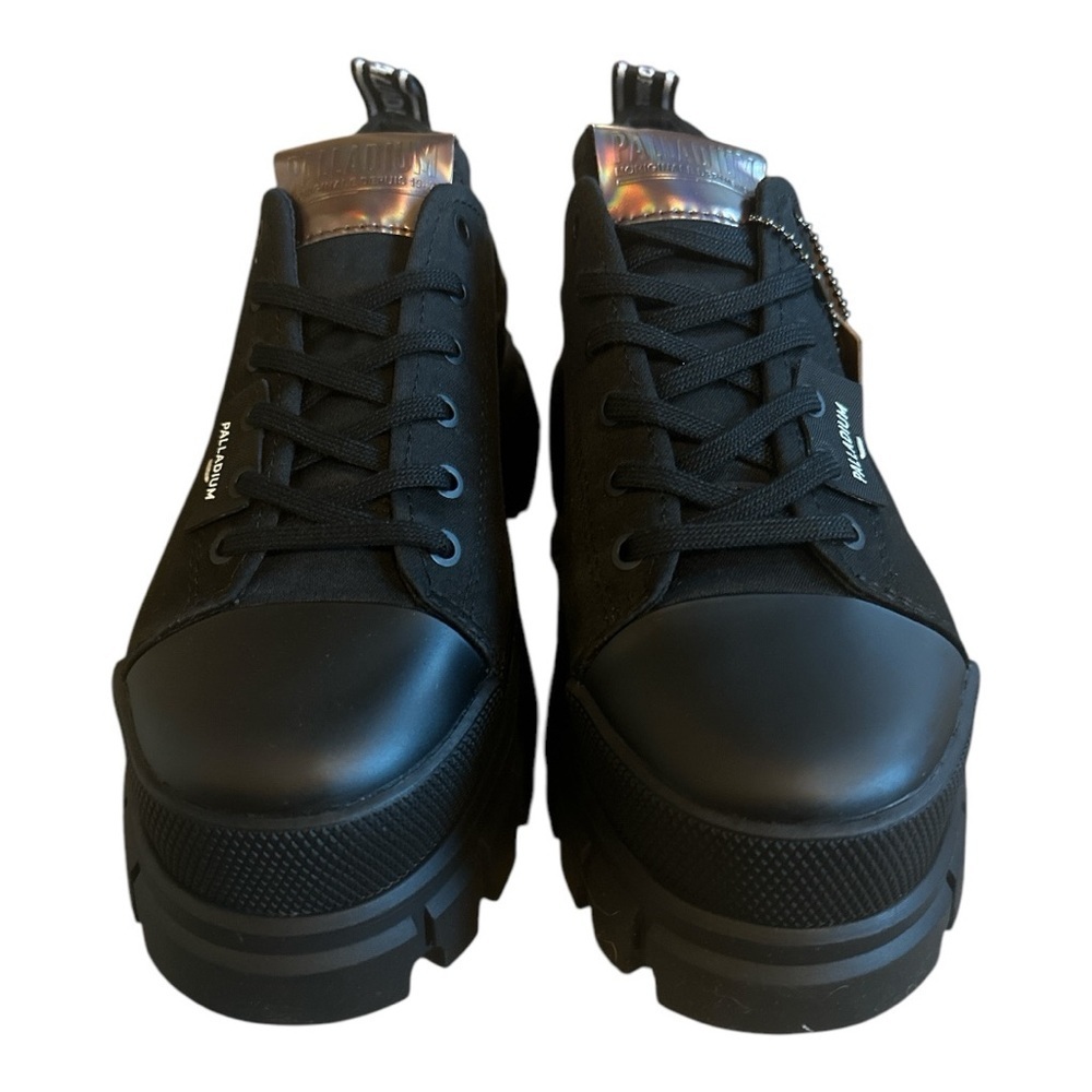 Palladium Revolt Lo TX Platform Sneakers - Black - Size 6.5- NWT